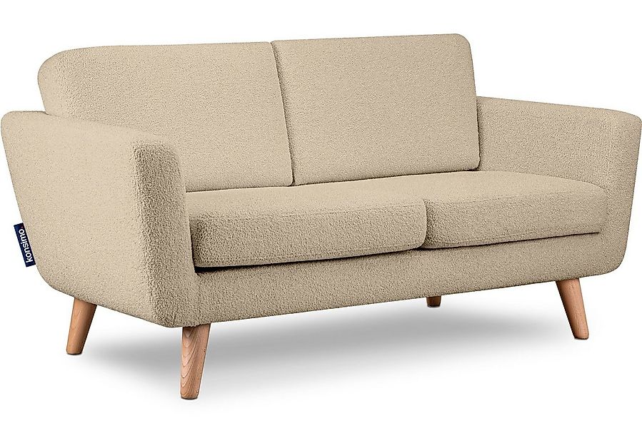 KONSIMO® 2-Sitzer TAGIO Sofa, hergestellt in der EU, Scandi-Stil, mit Armle günstig online kaufen