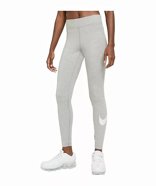 Nike Sportswear Essential Swoosh Graphic Mittelhohe XS Dark Grey Heather / günstig online kaufen