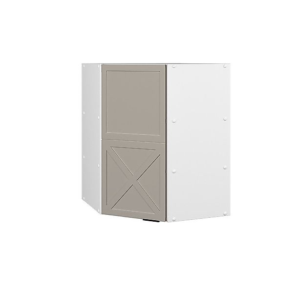 Vicco Eckhängeschrank Fame-Line, GrauBeige/Weiß, 57 cm günstig online kaufen