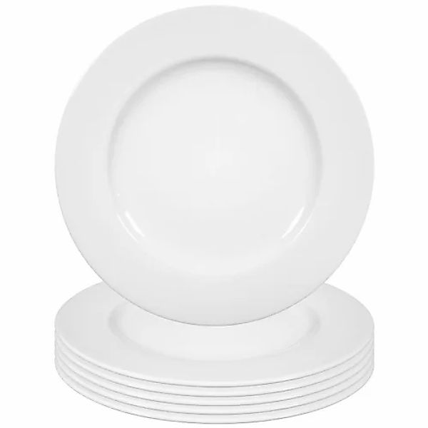 Seltmann Weiden Speiseteller »Teller Rondo/Liane ø 29,9 cm 6er Set weiß« günstig online kaufen