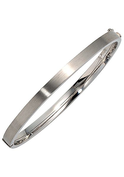 JOBO Armreif, oval 375 Weißgold 18,5 günstig online kaufen