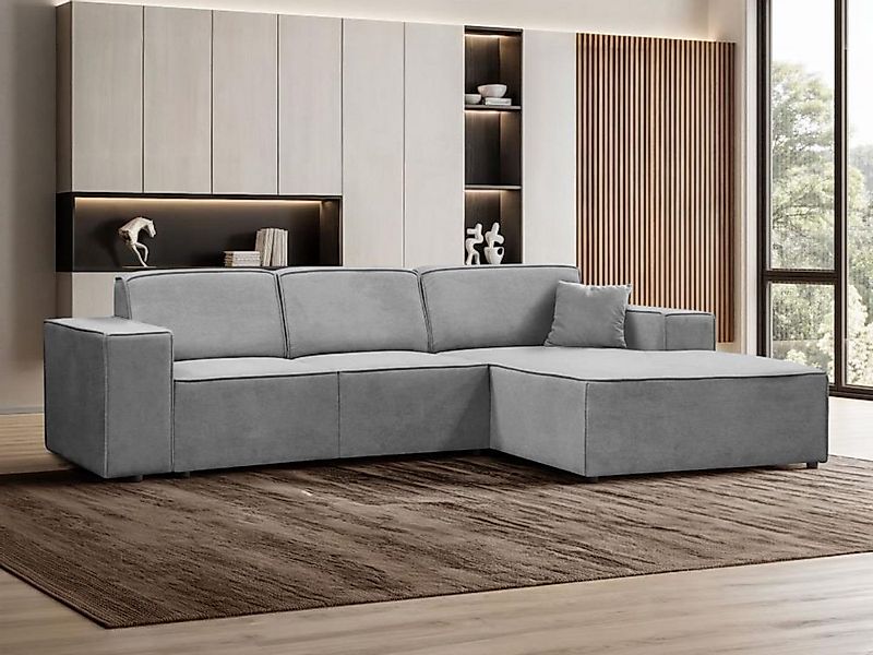 Beautysofa Ecksofa PEDRO, Breite: 267cm, viele Farbvarianten günstig online kaufen