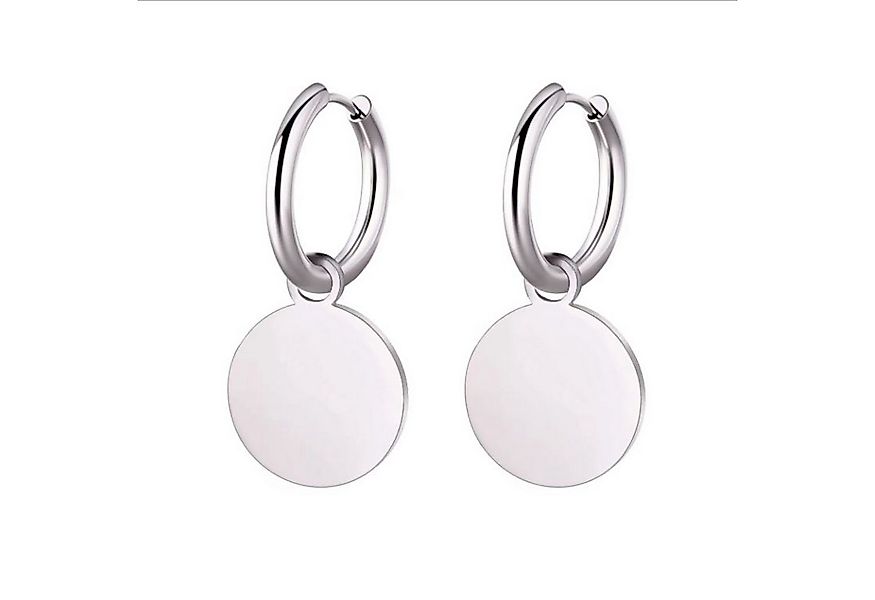 KARMA Ohrhänger-Set Creolen Damen Edelstahl – Goldene & Silberne Ohrringe m günstig online kaufen