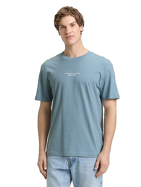 TOM TAILOR Denim T-Shirt mit Schriftzügen günstig online kaufen