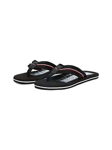Tommy Hilfiger Zehentrenner "CORPORATE HILFIGER BEACH SANDAL", Dianette, So günstig online kaufen