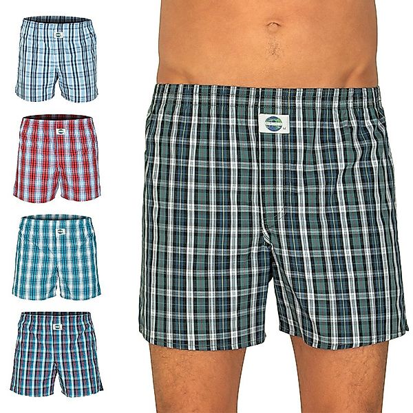 D.E.A.L. International 5-er Set Boxershorts kariert bunt günstig online kaufen