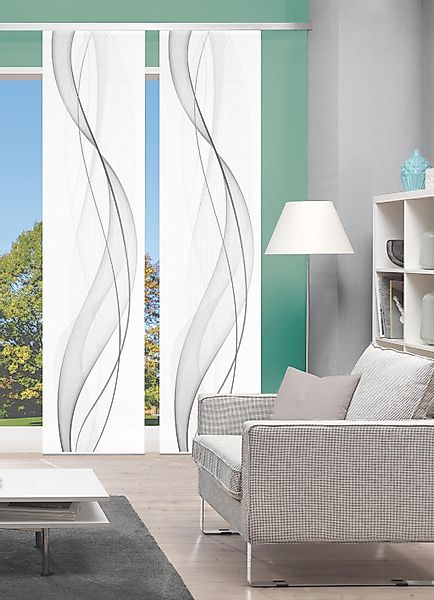 Vision S Schiebegardine »2ER SET HEIGHTS« Paneelwagen 2 Stk. tlg. HxB: 260x günstig online kaufen