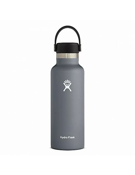 Hydro Flask 18 oz (532 ml) Standard Mouth, Stone Trinkflaschenfarbe - Grey, günstig online kaufen