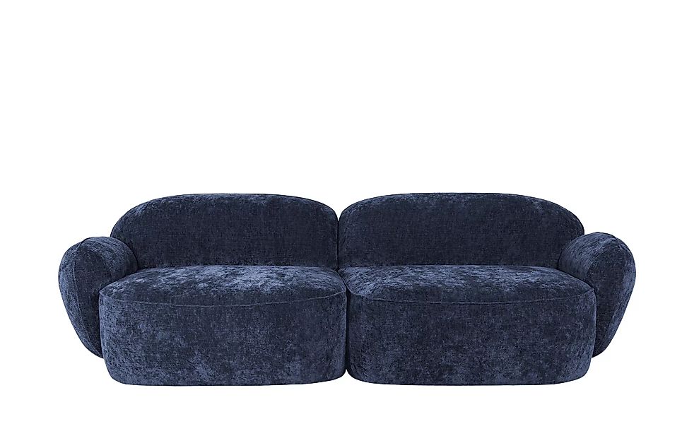 SOHO Sofa 3-sitzig  Bubble ¦ blau ¦ Maße (cm): B: 236 H: 80 T: 104 Polsterm günstig online kaufen