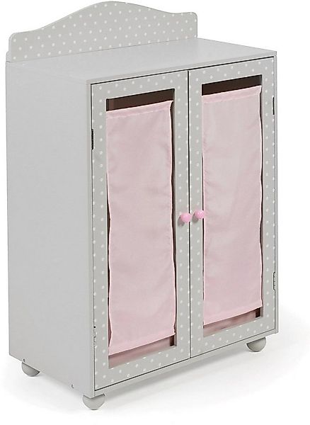 CHIC2000 Puppenkleiderschrank Puntos, grey günstig online kaufen
