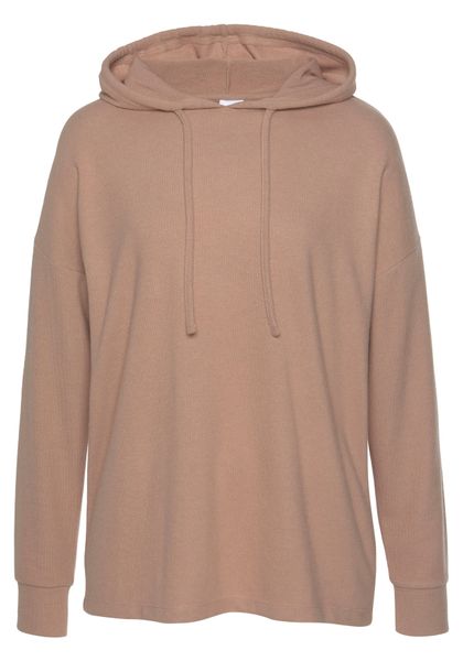LASCANA Kapuzenpullover Loungepullover in lässiger Form, Loungewear günstig online kaufen