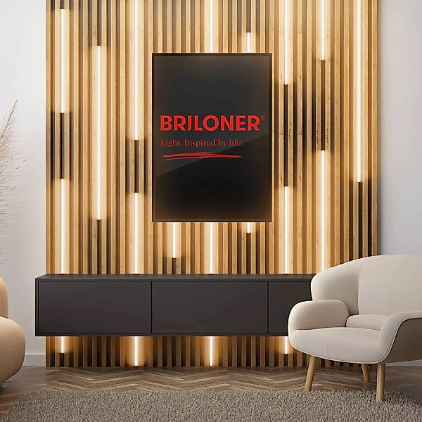 Briloner Pimp your Panel LED-Band Erweiterungs-Set Warmweiß 2,6 m günstig online kaufen