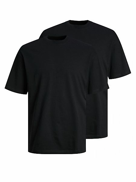 Jack & Jones Rundhalsshirt "JJEBRADLEY TEE SS O-NECK 2PK MP NOOS" Packung, günstig online kaufen