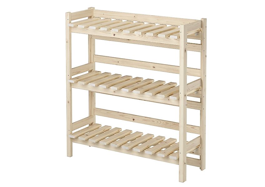 ERST-HOLZ Wandregal Vorratsregal Breit Kistenregal Lagerregal günstig online kaufen