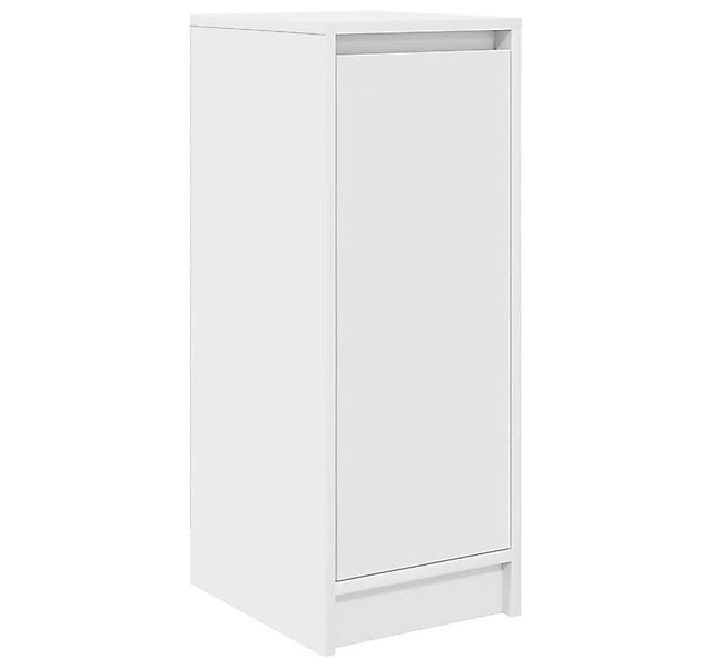 vidaXL Schuhregal Schuhschrank Weiß 29,5x34x76 cm Holzwerkstoff, 1-tlg. günstig online kaufen