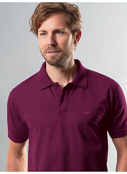 Trigema Poloshirt "TRIGEMA Poloshirt DELUXE Piqué" 1 Stk. günstig online kaufen