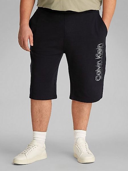 Calvin Klein Big&Tall Shorts BT_CP-DOUBLE LOGO SWEATSHORTS in großen Größen günstig online kaufen