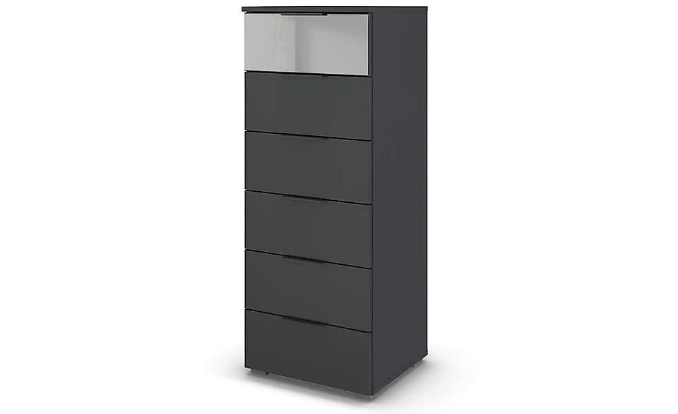 Kommode  Skyla ¦ grau ¦ Maße (cm): B: 47 H: 119 Kommoden & Sideboards > Kom günstig online kaufen
