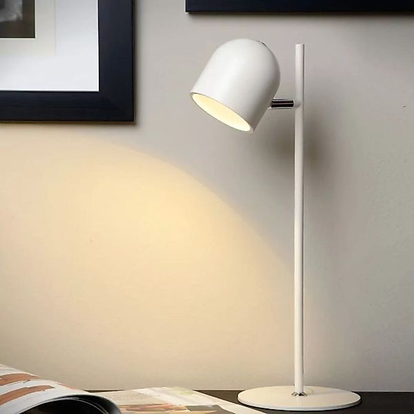 Büro-Schreibtischleuchte Skanska in weiß, inkl. LED günstig online kaufen