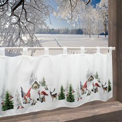 Delindo Lifestyle "Winterstimmung" Schlaufen 1 tlg. mit Schlaufenaufhängung günstig online kaufen
