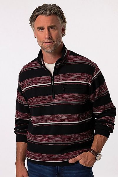 Boston Park Sweatshirt Boston Park Troyer Sweat Zippkragen Brusttasche günstig online kaufen