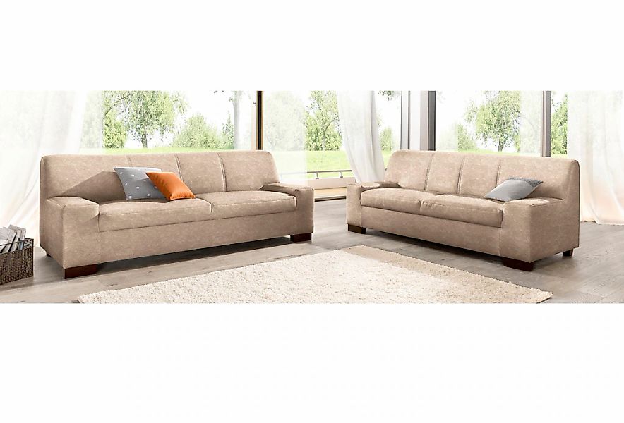 DOMO collection Polstergarnitur »Norma«, (Set, 2 tlg.), bestehend aus je ei günstig online kaufen