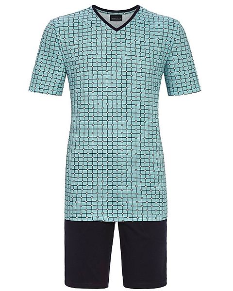 Ringella Pyjama Herren Kurzarm 'Necktie' mit günstig online kaufen