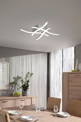 REALITY Leuchten LED Deckenleuchte »Route« LED-Modul 1 Stk. Warmweiß modern günstig online kaufen