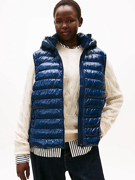 Tommy Hilfiger Curve Steppweste "CRV LW PADDED SLIM VEST", in großen Größen günstig online kaufen