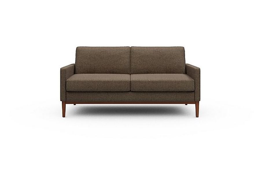 moebelfaktor Sofa Bodo 2,5-Sitzer, Retro-Design, elegante Linien, stabile H günstig online kaufen