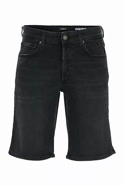Replay Jeansbermudas 10.5 OZ BLACK OD BLACK STRETCH DENIM günstig online kaufen