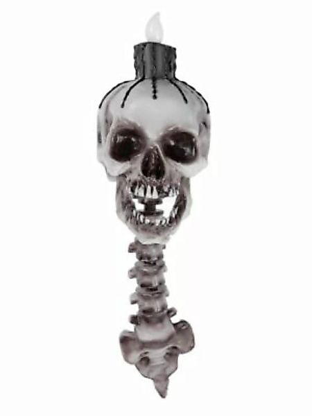 METAMORPH Totenkopf Kerzenhalter weiß günstig online kaufen