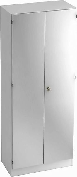 Garderobenschrank Garderobeschrank Solid 5OH BxTxH 80x42x200,4cm Griff SG W günstig online kaufen