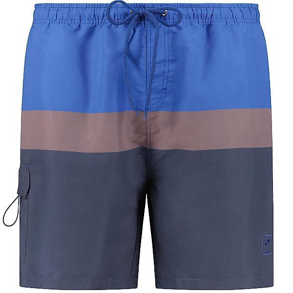 ADAMO Badeshorts mit Taschen Farbe blau/dunkelblau Größe: 7XL günstig online kaufen