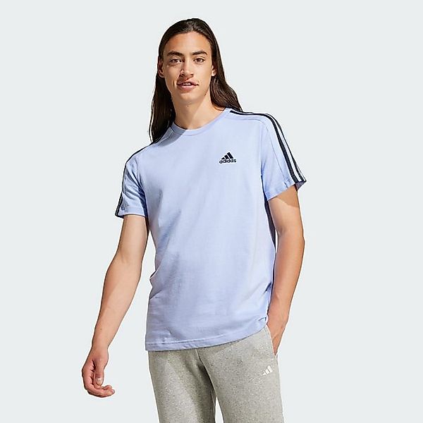 adidas Sportswear T-Shirt ESSENTIALS SINGLE JERSEY 3-STREIFEN T-SHIRT günstig online kaufen