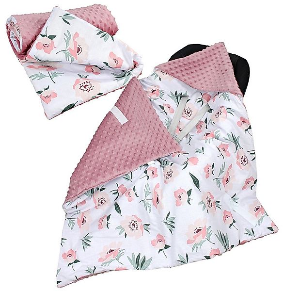 Einschlagdecke 2er SET Baby Einschlagdecke 85x85 für Autositz Babyschale De günstig online kaufen
