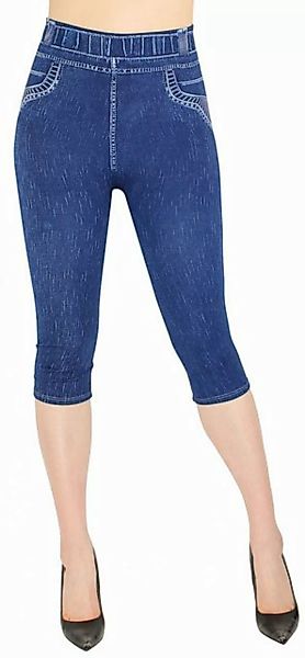 dy_mode 3/4-Leggings Capri Jeggings Damen 3/4 Leggings High Waist Sommerleg günstig online kaufen