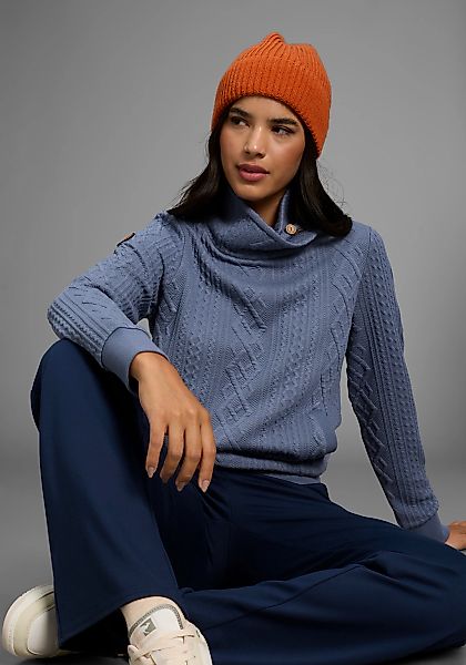 KangaROOS Sweatshirt, mit kuschelig hohem Kragen günstig online kaufen