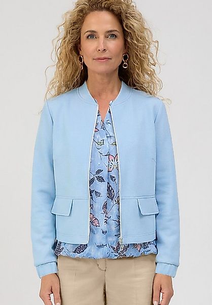 bianca Blouson RACHEL mit Zwei-Wege Zipper in Metallic-Optik günstig online kaufen