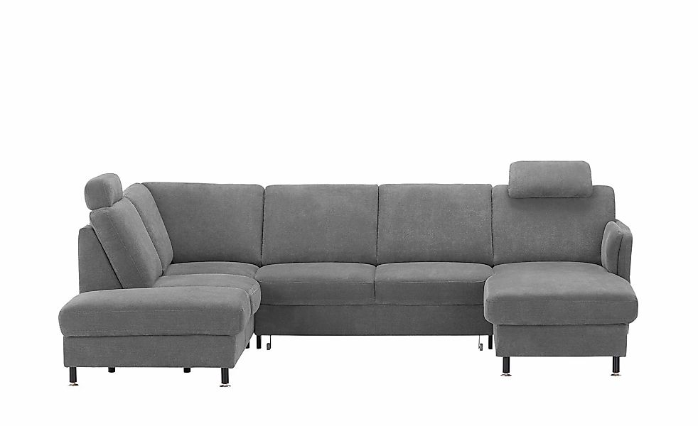 meinSofa Wohnlandschaft  Veit ¦ grau ¦ Maße (cm): B: 305 H: 90 T: 200.0 Pol günstig online kaufen