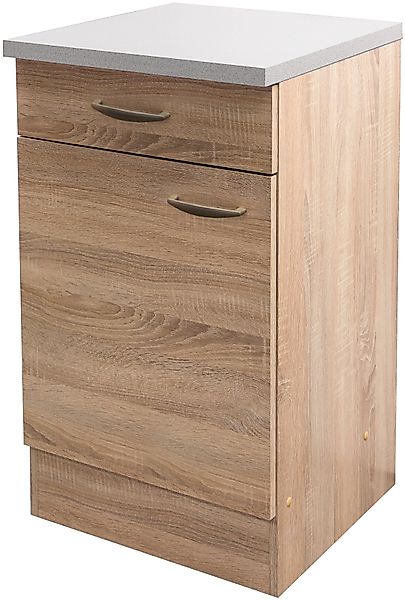 Flex-Well Classic Unterschrank 50 cm Oslo Sonoma Eiche günstig online kaufen