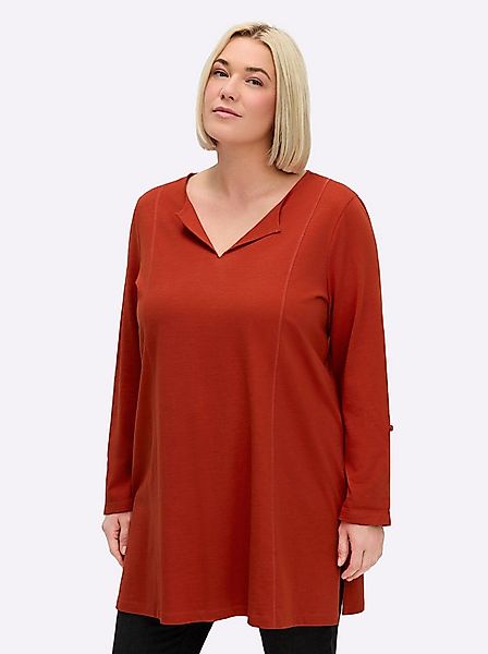 Sheego T-Shirt Longshirt . günstig online kaufen