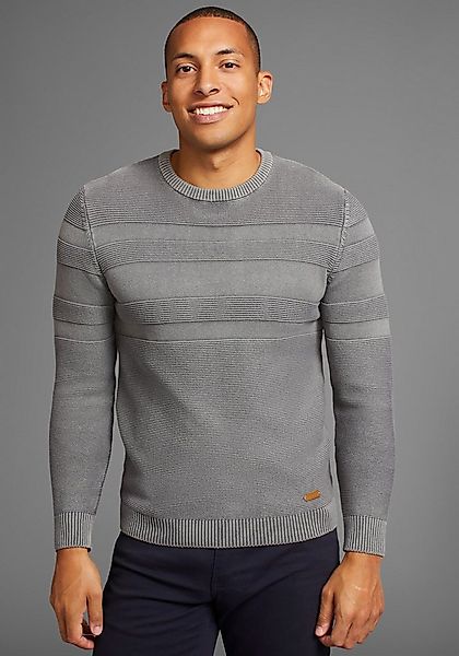 Bruno Banani Jacquardpullover Bis Größe 4 XL günstig online kaufen