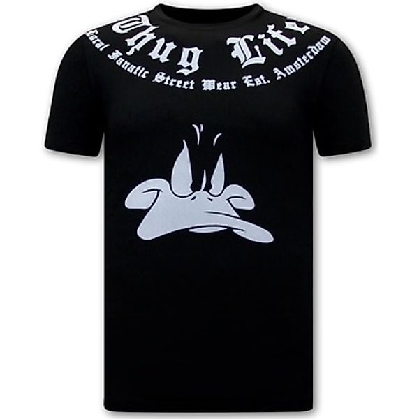 Local Fanatic  T-Shirt Mit Print Thug Life günstig online kaufen
