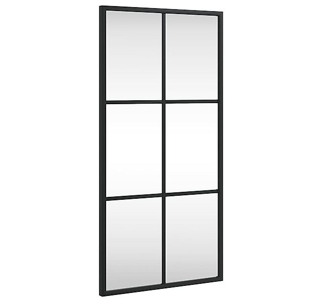 furnicato Wandspiegel Schwarz 30x60 cm Rechteckig Eisen (1-St) günstig online kaufen