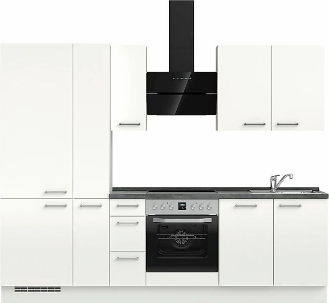nobilia Küchenzeile ""Laser II", Ausrichtung wählbar, Breite 270 cm", vormo günstig online kaufen