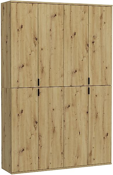INOSIGN Garderoben-Set »Trondheim, Breite 122cm, best. aus 2 Schränken, 8 T günstig online kaufen