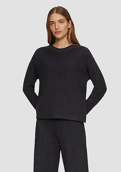 s.Oliver Sweatshirt Sweatshirt Flauschiges Sweatshirt günstig online kaufen