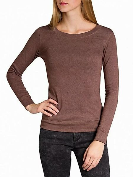 Caspar Langarmshirt MUSE SRT024 figurfreundliches Damen langarm Shirt günstig online kaufen