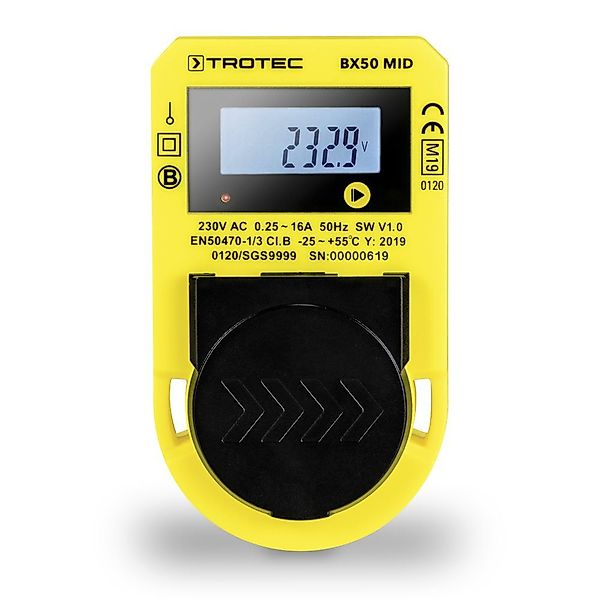 TROTEC Stromverbrauchszähler BX50 MID Strommessgerät MID-Konformität, günstig online kaufen